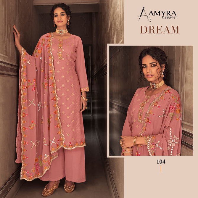 Amyra Dream Fancy Embroidered Wholesale Designer Salwar Suits